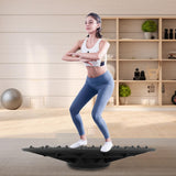 Maxbell Stability Board Training Office Workout Muscle Exercise Wobble Balance Board Violet