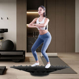 Maxbell Stability Board Training Office Workout Muscle Exercise Wobble Balance Board Gray