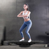 Maxbell Stability Board Training Office Workout Muscle Exercise Wobble Balance Board Gray