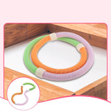 Maxbell Weighted Fitness Hoop Comfortable Home Gym Spring Hoop Waist Friendly Design 0.9kg