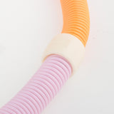 Maxbell Weighted Fitness Hoop Comfortable Home Gym Spring Hoop Waist Friendly Design 1.2kg