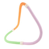 Maxbell Weighted Fitness Hoop Comfortable Home Gym Spring Hoop Waist Friendly Design 1.2kg