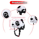 Maxbell Kids Bicycle Helmet Cartoon Lightweight for Bike Riding Cycling Roller Skate Panda