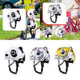 Maxbell Kids Bicycle Helmet Cartoon Lightweight for Bike Riding Cycling Roller Skate Panda