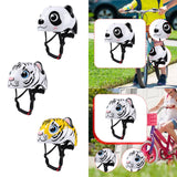 Maxbell Kids Bicycle Helmet Cartoon Lightweight for Bike Riding Cycling Roller Skate Panda