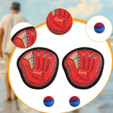 Maxbell Toss and Catch Game Parent Child Interactive Backyard Pool 2 Paddles Balls