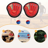 Maxbell Toss and Catch Game Parent Child Interactive Backyard Pool 2 Paddles Balls