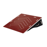Maxbell Wooden Skateboard Ramp Balance Bike Ramp for Dirt Bike RC Car Roller Skating Red