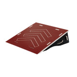 Maxbell Wooden Skateboard Ramp Balance Bike Ramp for Dirt Bike RC Car Roller Skating Red