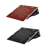 Maxbell Wooden Skateboard Ramp Balance Bike Ramp for Dirt Bike RC Car Roller Skating Red