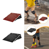 Maxbell Wooden Skateboard Ramp Balance Bike Ramp for Dirt Bike RC Car Roller Skating Red