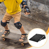 Maxbell Wooden Skateboard Ramp Balance Bike Ramp for Dirt Bike RC Car Roller Skating Black