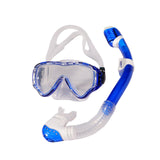 Maxbell Children Dry Top Snorkel Set Water Sports Anti Fog Professional Swim Goggles