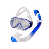 Maxbell Children Dry Top Snorkel Set Water Sports Anti Fog Professional Swim Goggles