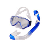 Maxbell Children Dry Top Snorkel Set Water Sports Anti Fog Professional Swim Goggles