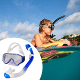 Maxbell Children Dry Top Snorkel Set Water Sports Anti Fog Professional Swim Goggles