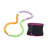 Maxbell Weighted Fitness Hoop Training Comfortable Spring Hoop for Back Home Outdoor 1.5kg