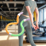 Maxbell Weighted Fitness Hoop Training Comfortable Spring Hoop for Back Home Outdoor 1.5kg