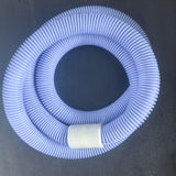 Maxbell Weighted Fitness Hoop for Adults Waist Training PVC Exercise Hoop for Travel Blue