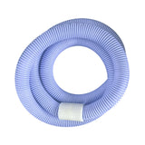 Maxbell Weighted Fitness Hoop for Adults Waist Training PVC Exercise Hoop for Travel Blue