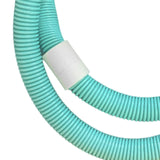 Maxbell Weighted Fitness Hoop for Adults Waist Training PVC Exercise Hoop for Travel Green