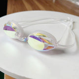 Maxbell Swimming Goggles Anti Fog No Leakage Clear Vision Wide View Swimming Glasses