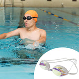 Maxbell Swimming Goggles Anti Fog No Leakage Clear Vision Wide View Swimming Glasses