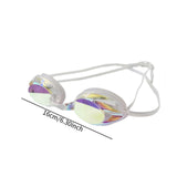 Maxbell Swimming Goggles Anti Fog No Leakage Clear Vision Wide View Swimming Glasses