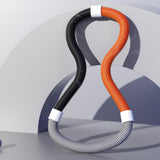 Maxbell Weighted Fitness Hoop Indoor Built in Metal Spring PVC Exercise Hoop for Gym