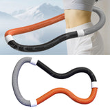 Maxbell Weighted Fitness Hoop Indoor Built in Metal Spring PVC Exercise Hoop for Gym