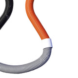 Maxbell Weighted Fitness Hoop Indoor Built in Metal Spring PVC Exercise Hoop for Gym