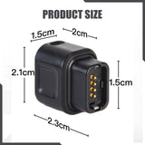 Maxbell 3x4 Pin to Type C Converter Compact Charger Adapter for R8150 R7170RX825 R9250