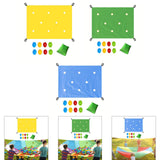 Maxbell Hole Tarp Team Building Game Teens Family Reunions Party Exercise Activities Yellow