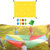 Maxbell Hole Tarp Team Building Game Teens Family Reunions Party Exercise Activities Yellow