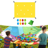 Maxbell Hole Tarp Team Building Game Teens Family Reunions Party Exercise Activities Yellow