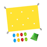 Maxbell Hole Tarp Team Building Game Teens Family Reunions Party Exercise Activities Yellow