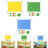 Maxbell Hole Tarp Team Building Game Teens Family Reunions Party Exercise Activities Yellow