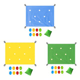 Maxbell Hole Tarp Team Building Game Teens Family Reunions Party Exercise Activities Yellow