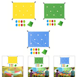 Maxbell Hole Tarp Team Building Game Teens Family Reunions Party Exercise Activities Yellow