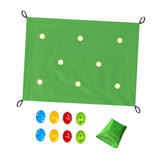 Maxbell Hole Tarp Team Building Game Teens Family Reunions Party Exercise Activities Green
