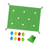Maxbell Hole Tarp Team Building Game Teens Family Reunions Party Exercise Activities Green