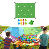 Maxbell Hole Tarp Team Building Game Teens Family Reunions Party Exercise Activities Green