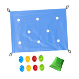 Maxbell Hole Tarp Team Building Game Teens Family Reunions Party Exercise Activities Sky Blue