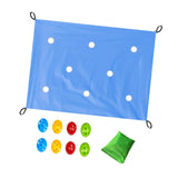 Maxbell Hole Tarp Team Building Game Teens Family Reunions Party Exercise Activities Sky Blue
