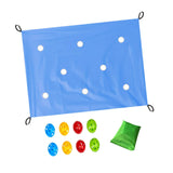 Maxbell Hole Tarp Team Building Game Teens Family Reunions Party Exercise Activities Sky Blue
