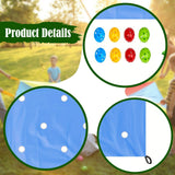 Maxbell Hole Tarp Team Building Game Teens Family Reunions Party Exercise Activities Sky Blue