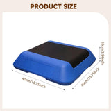Maxbell Aerobic Step Platform Workout Dips Core Fitness Exercise Stepper Blue