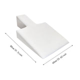 Maxbell Pilates Reformer Wedge Block Large Upholstered Wedge for Exercise Stretching
