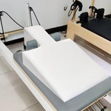 Maxbell Pilates Reformer Wedge Block Large Upholstered Wedge for Exercise Stretching