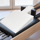 Maxbell Pilates Reformer Wedge Block Large Upholstered Wedge for Exercise Stretching